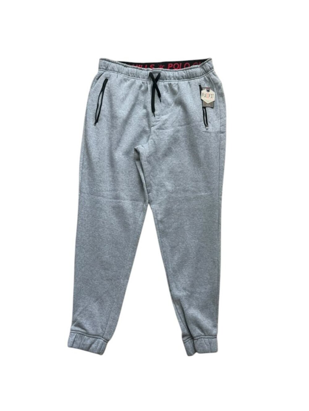 Beverly Hills Polo Club Men's L Gray Jogger Sweatpants NWT.